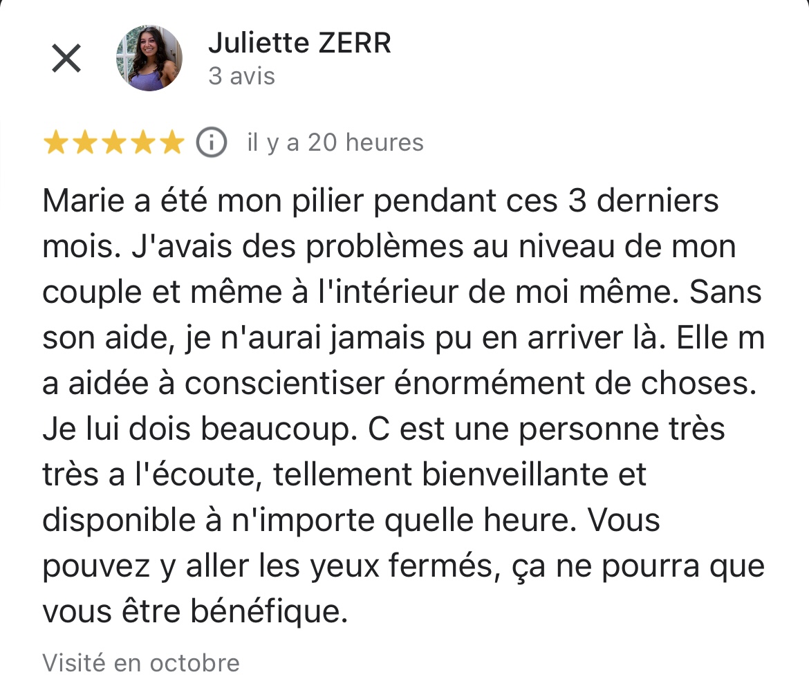 marie blanchon sexotherapeute avis